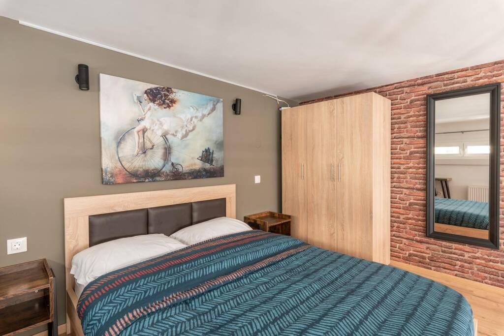 Ferienwohnung Industrial Loft Near Seaside W 200Mbps Thessaloniki Exterior foto